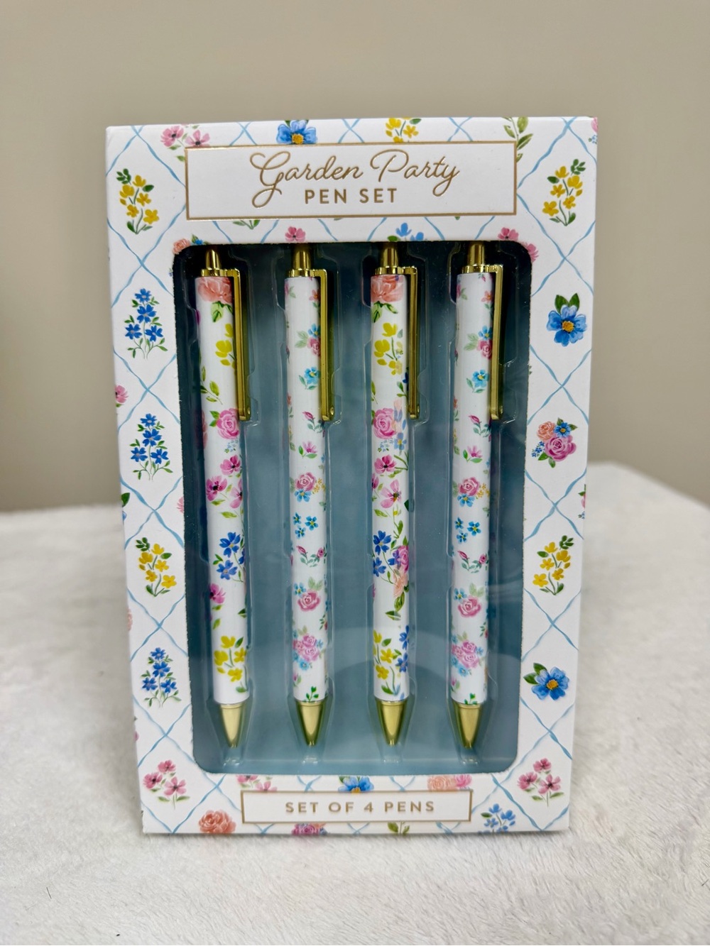 Corinne Haig Garden Party Floral Pen Set
